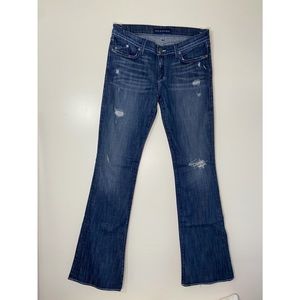 Rock & Republic Distressed Blue Jeans